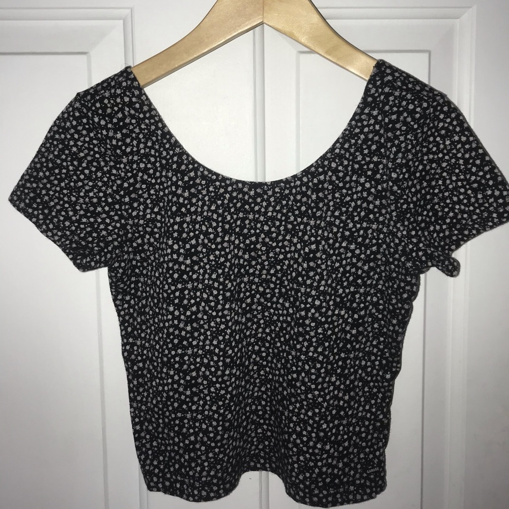 Garage Floral Crop Top